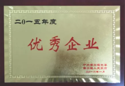2015年度优秀企业