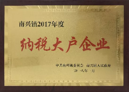 2017年纳税大户